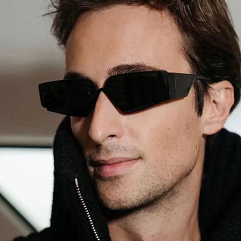 Chic Y2K Street-Style Frameless Sunglasses