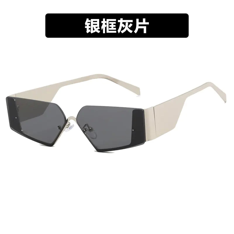 Chic Y2K Street-Style Frameless Sunglasses