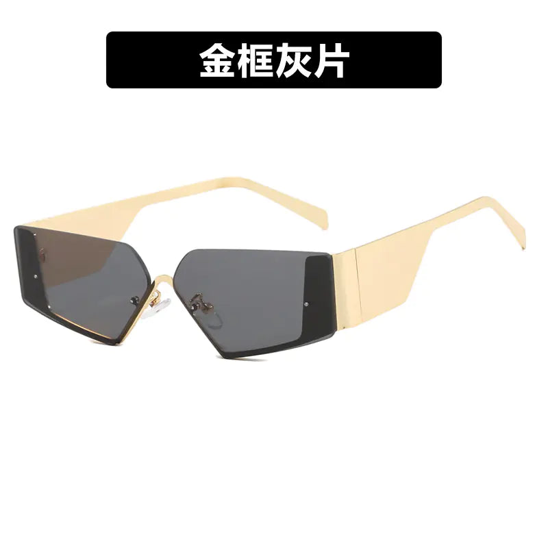 Chic Y2K Street-Style Frameless Sunglasses