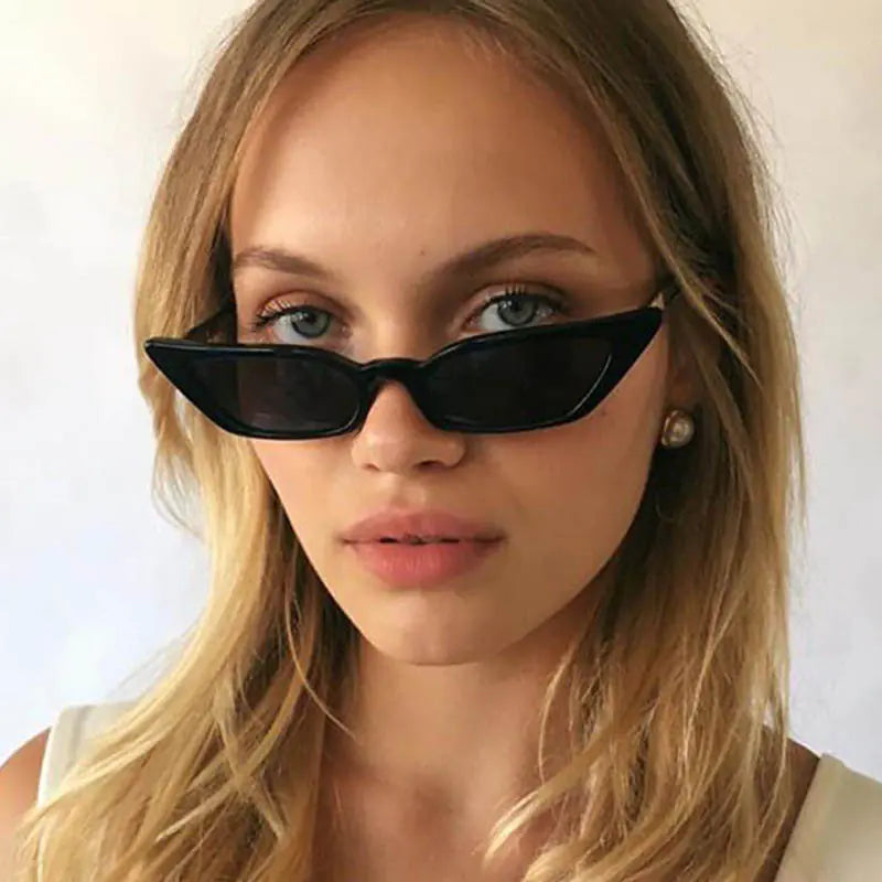 Elegant Cat Eye Transparent Sunglasses