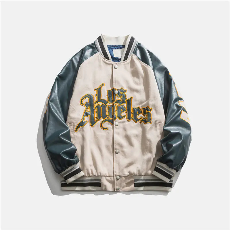 Japanese Baseball Collar Preppy Fashion Jacket