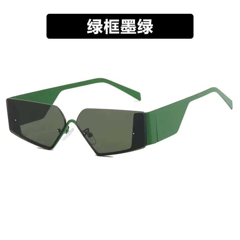 Chic Y2K Street-Style Frameless Sunglasses