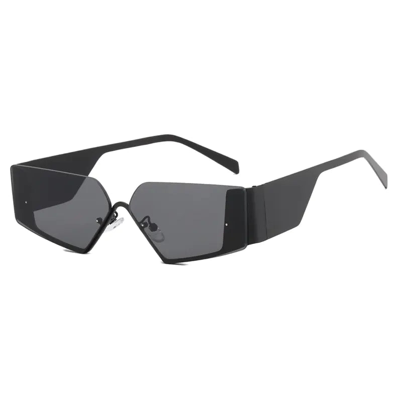 Chic Y2K Street-Style Frameless Sunglasses