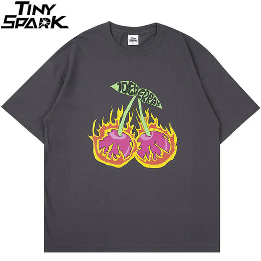 Men's Urban Cherry Flame Tee