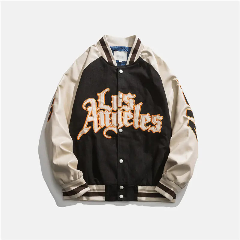 Japanese Baseball Collar Preppy Fashion Jacket