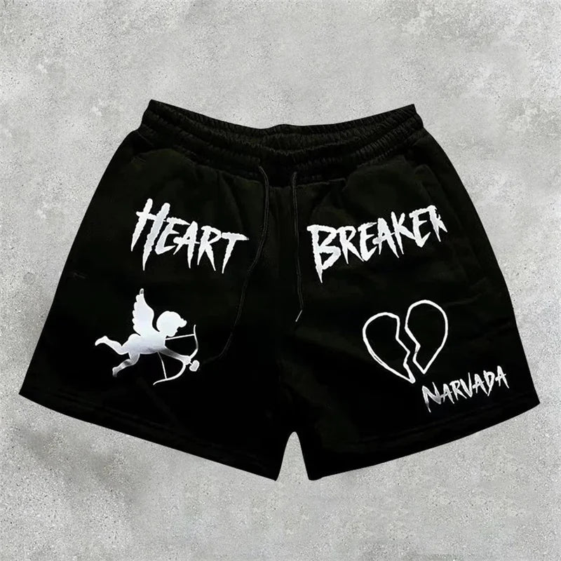 Y2K Quick-Dry Sporty Shorts with Pockets for Men