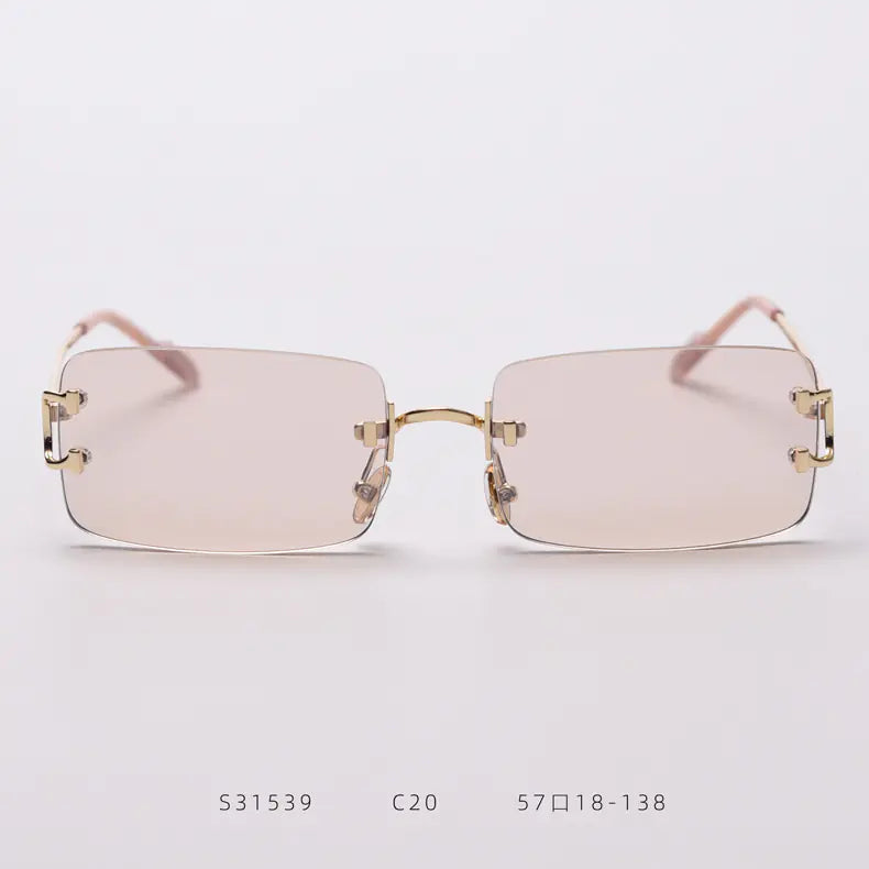 Chic Retro Frameless Shades