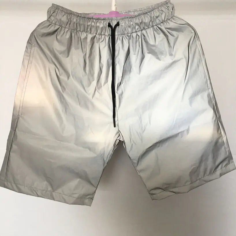 Glowing Hip-Hop Beach Shorts
