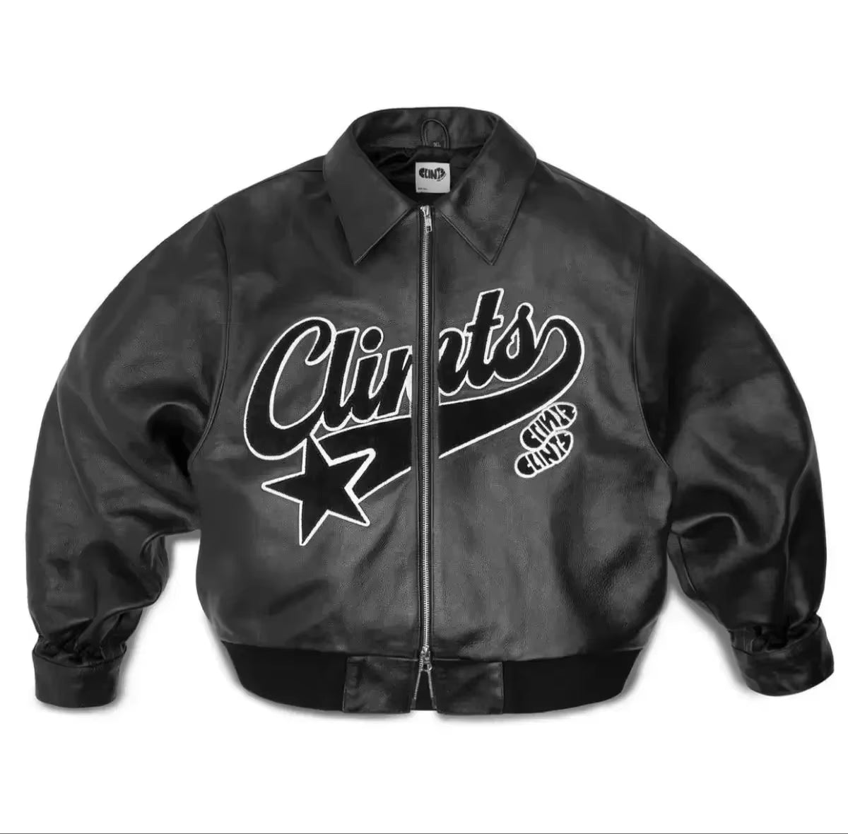 Streetwear Mens Womens Jacket Y2K Clothing Hip Hop Leather Letter Embroidered Jacket Biker Wear Retro Zip Jacket Coats