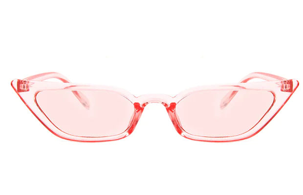 Elegant Cat Eye Transparent Sunglasses